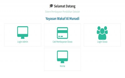 Informasi Pembayaran SPP & Infaq Pembangunan